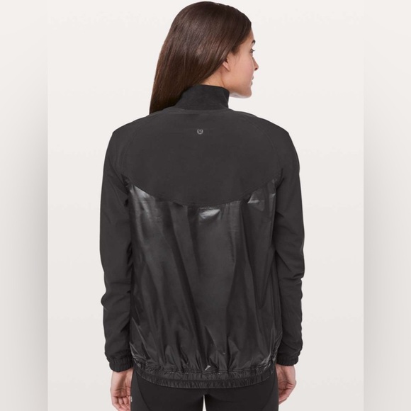 Lululemon All Roads 1/2 Zip Black Lightweight Jacket Shirt Size 8 - Picture 7 of 11